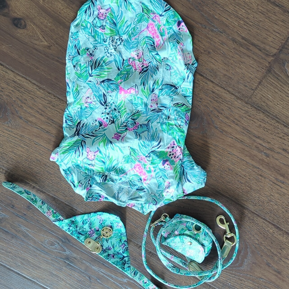 Lilly Pulitzer dog set